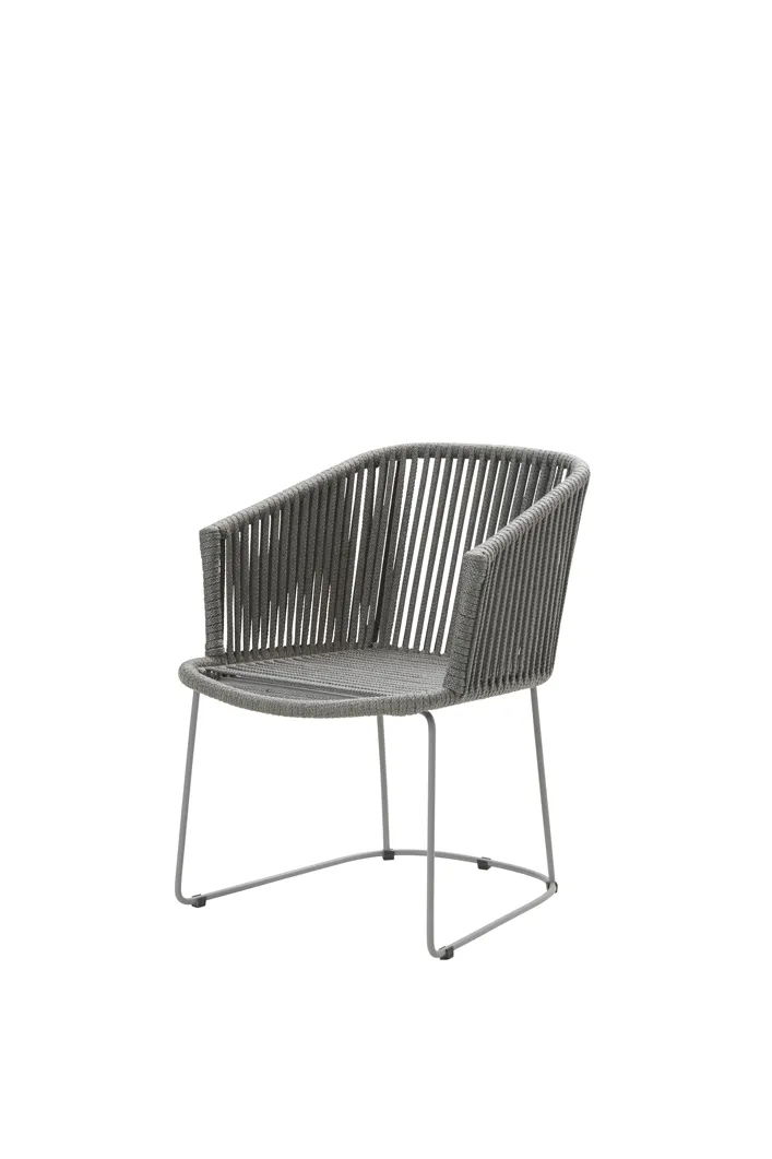 Gartenstuhl Sessel Cane-line �Moments� Korbsessel Rattan grau